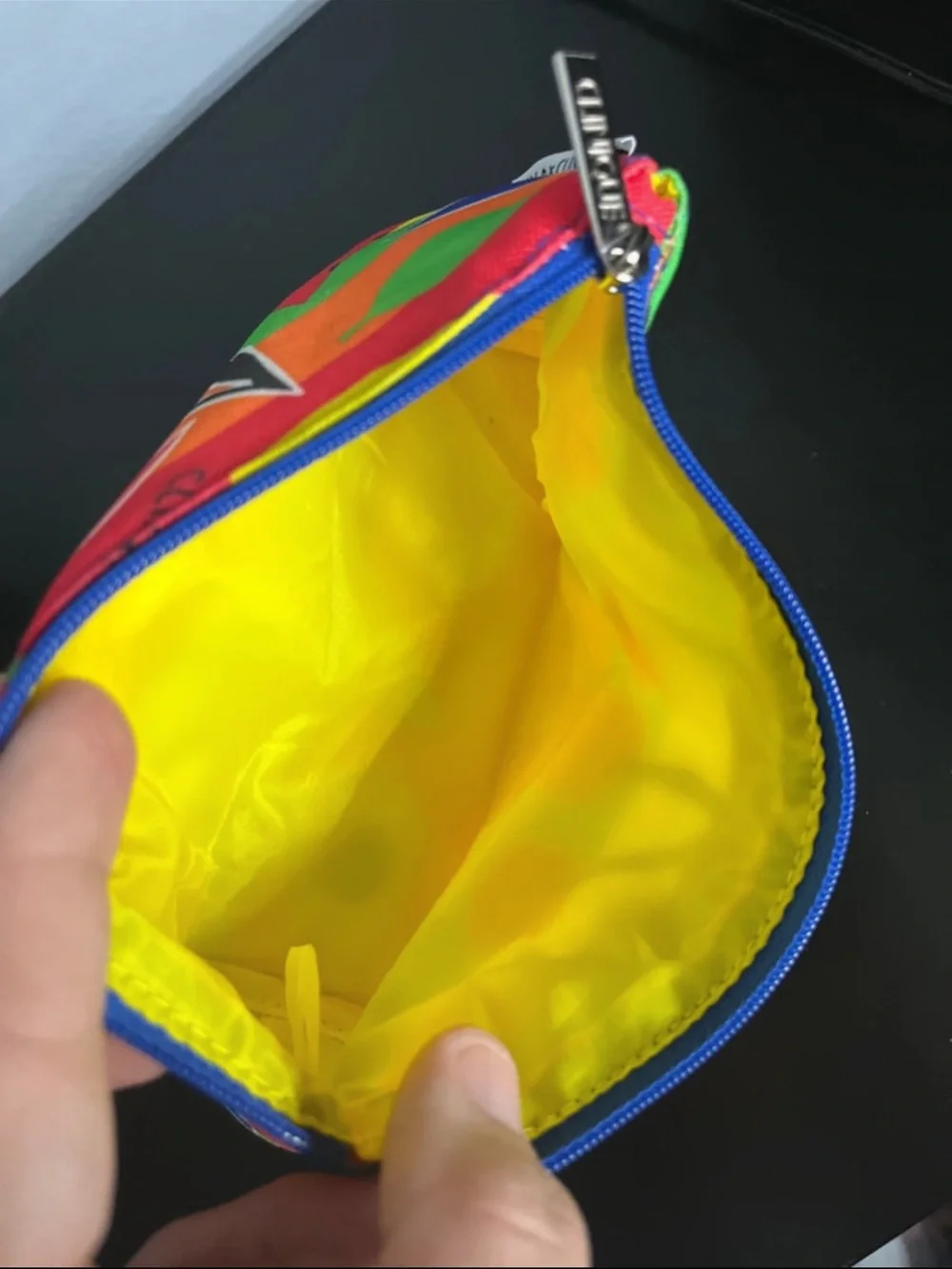 Donald x Clinique Bright Multicolor Fruit Print Pouch Limited Edition